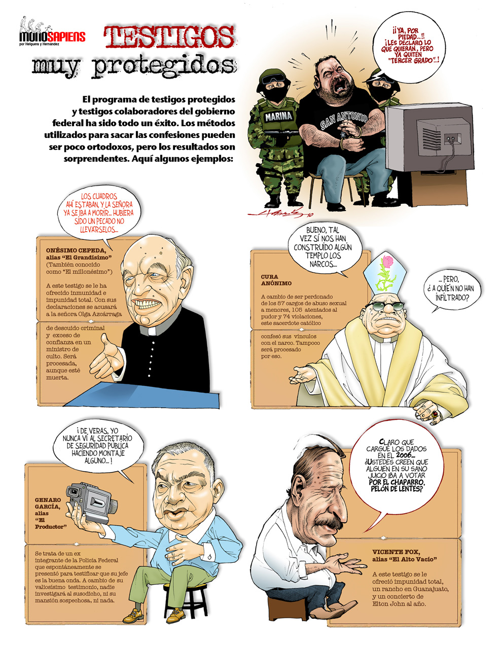Testigos muy protegidos